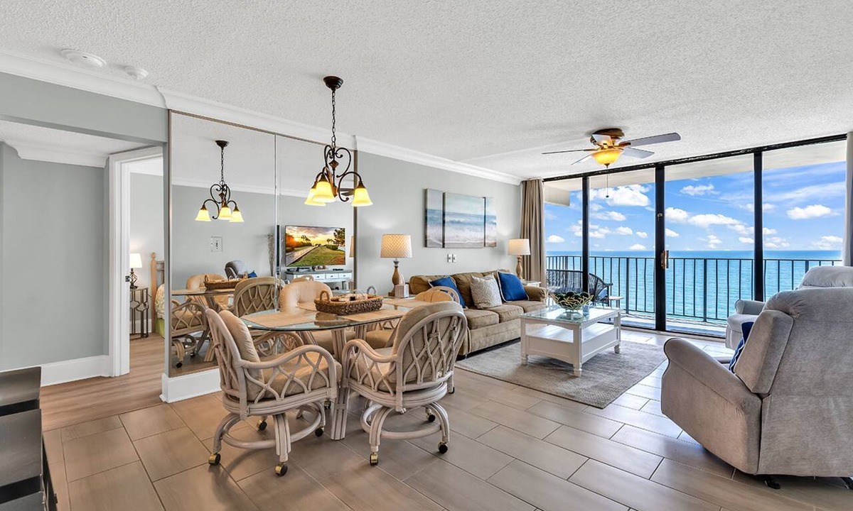 Garden City Resort | Balcony Open! 3BR Oceanfront Condo Pools Steps to Beach