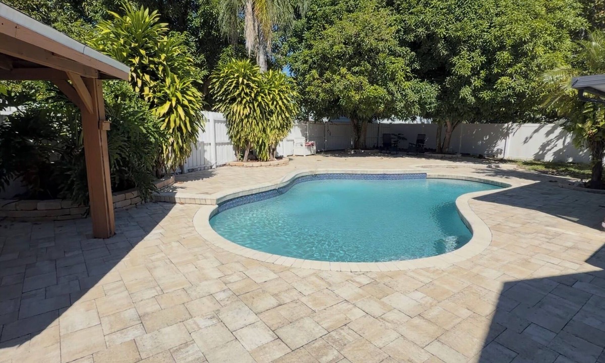 Florida Central Atlantic Coast House | Boho Pool Retreat 6BR Sleeps 18 Near Parks