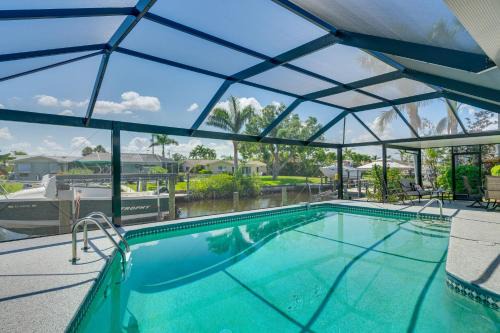 Lochmoor Waterway Estates House | Canalfront Home w/Dock & Pool: 5 Mi to Ft Myers!