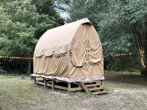Ruffin Other | Canvas Cabin with Camp Grill and Cozy Outdoor Retreat in Branchville, South Carolina