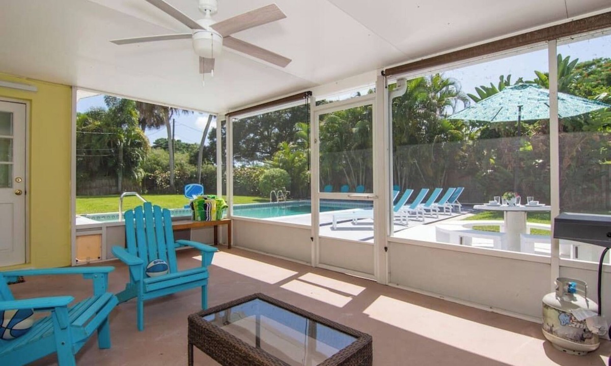 Vero Beach South House | Central Vero House 6/3 with Heated Pool