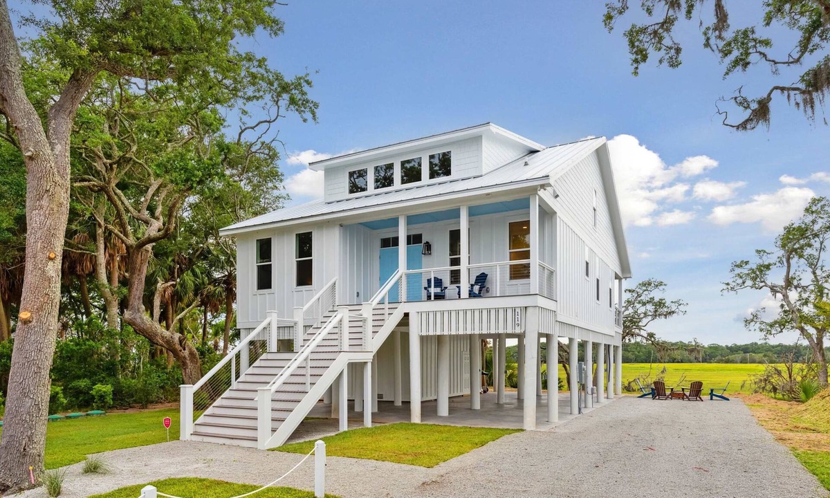 Edisto Island House | Champagne and Sunsets