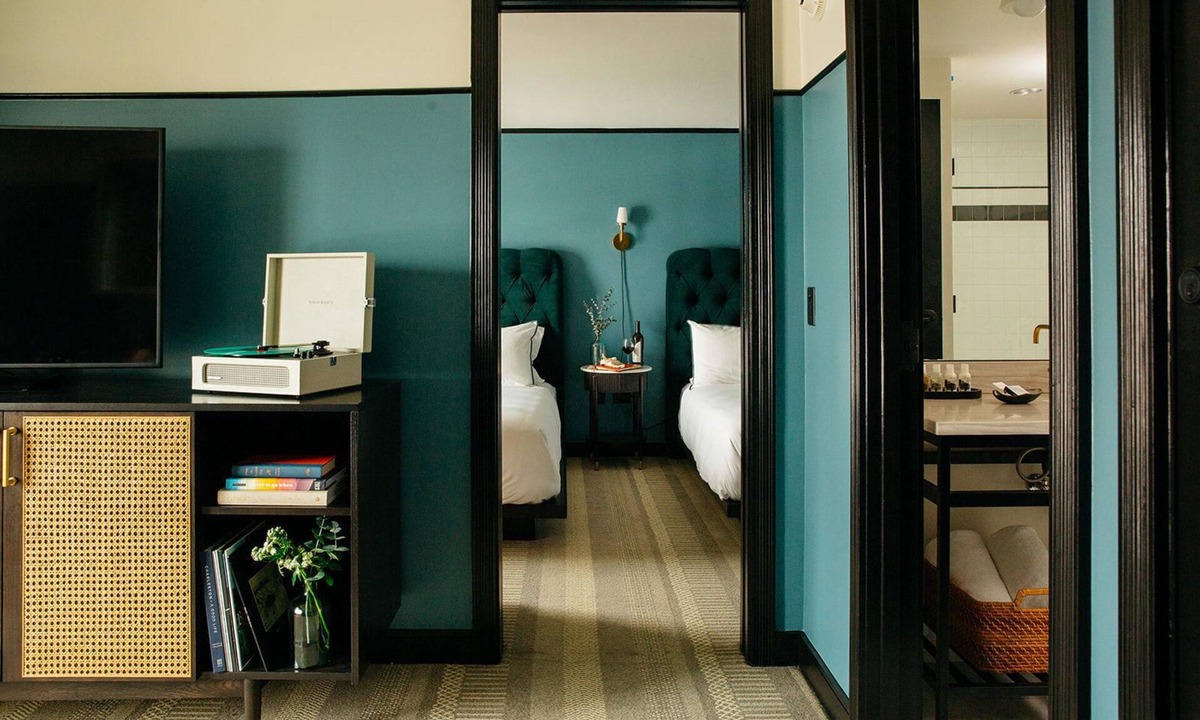Ansonborough Hotel | Charleston Suite | 2 King Beds + Luxe Interiors