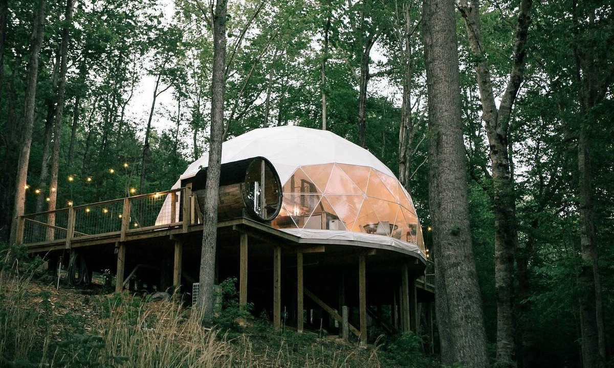 Smithville Cabin | Classy Dome Beautifully Design with Sauna in Smithville, Tennessee