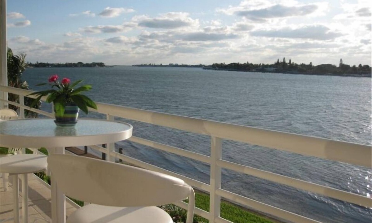 St. Petersburg Condo | CLUB BAHIA LUXURY WATERFRONT Condo View Sunsets, Dolphins, Manatee from balcony!
