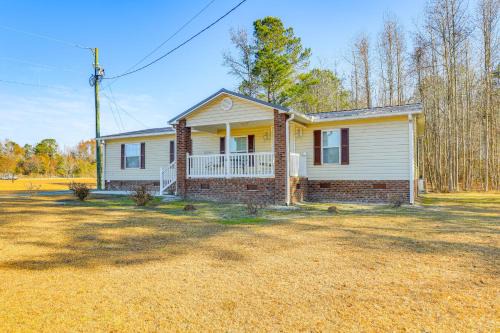 New Bern House | Cozy New Bern Getaway < 2 Mi to Trent River!