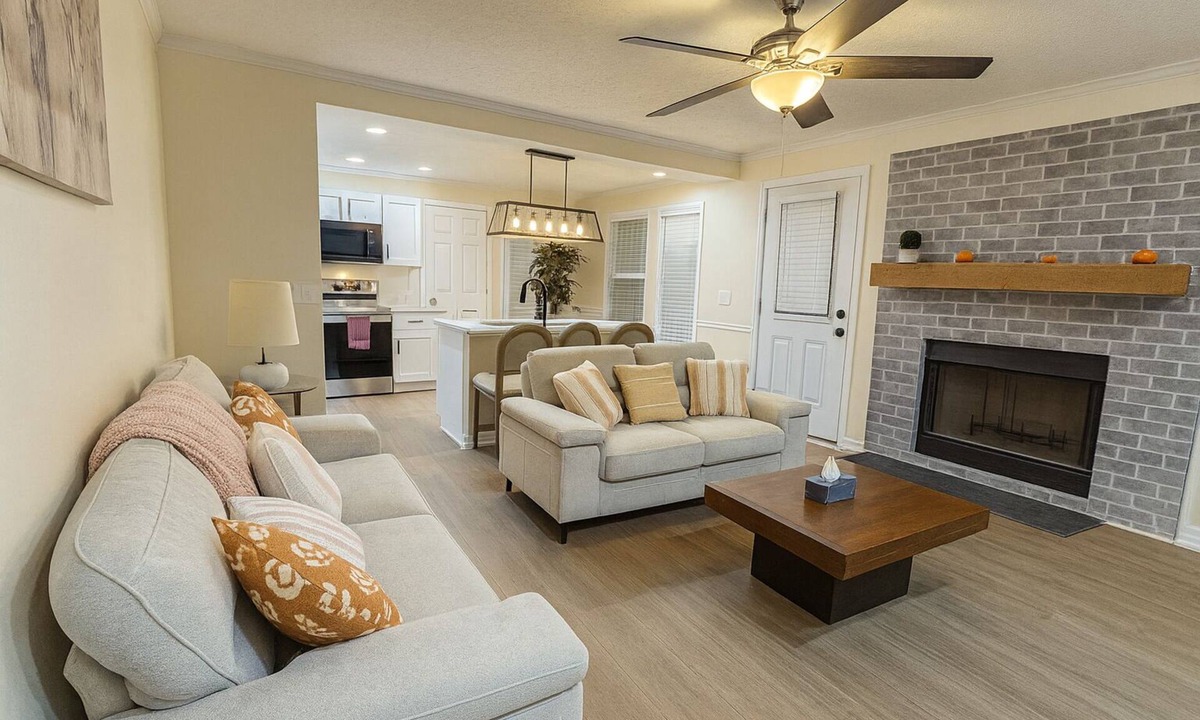 Fayetteville House | Cozy newly renovated 4-bedroom house in Fayetteville Jack Britt area