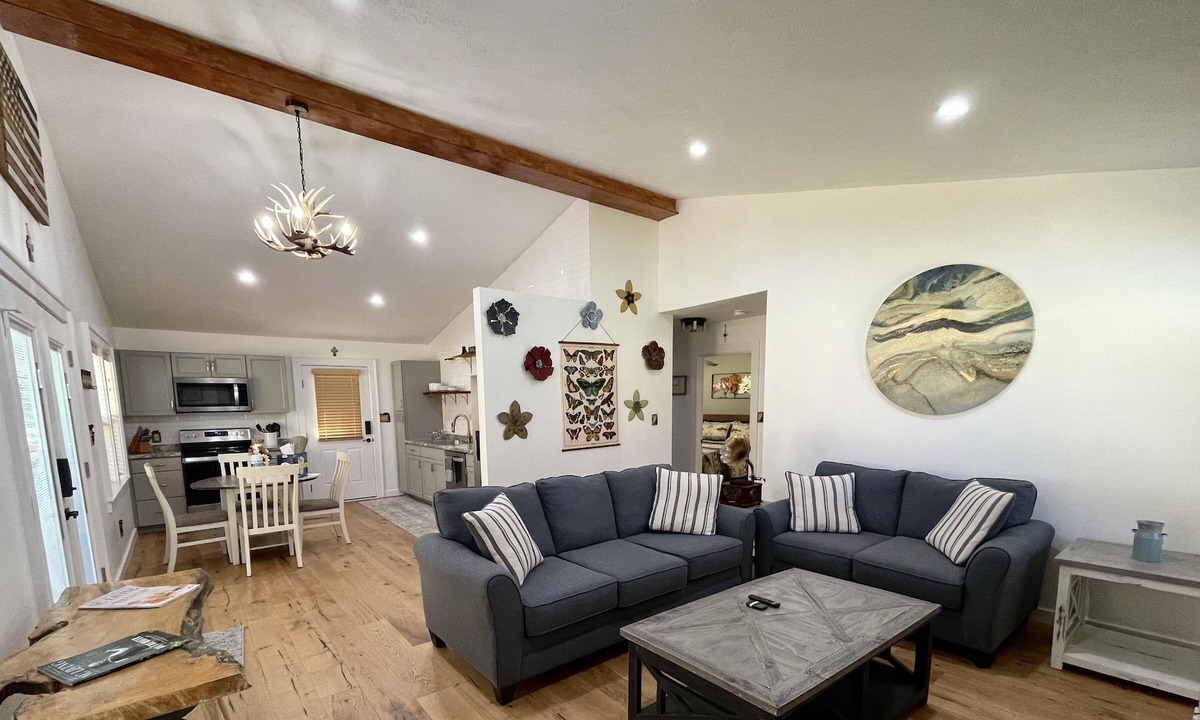 Tuckasegee House | Cozy River Home sitting on 2 acres: located on Tuckasegee River