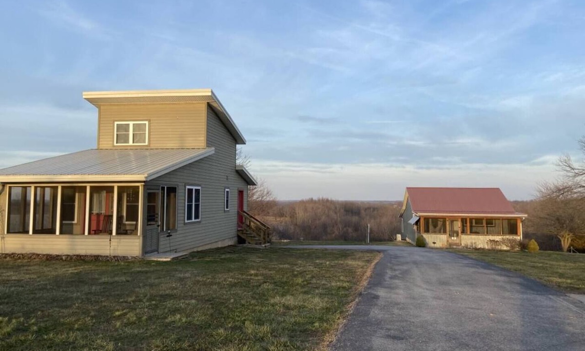 Alto Pass House | Crossview Cottage - Has a direct view of the Bald Knob Cross Monument
