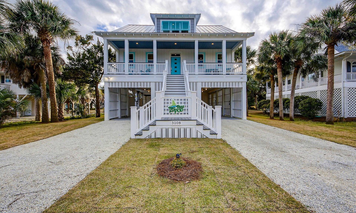 Edisto Island House | Custom home with private pool, elevator & short walk to the beach