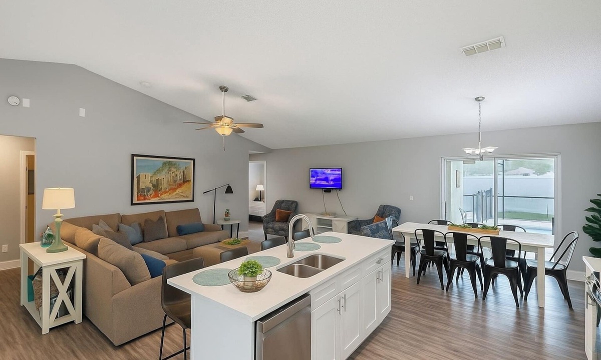Indian Point House | Disney-Area 4BR | Pool + Patio