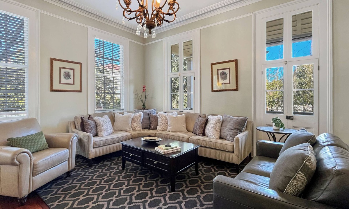 Savannah Victorian District House | Elegant Upper Unit in Historic Savannah