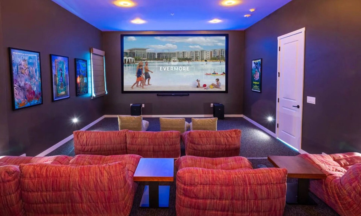 Florida Central Atlantic Coast Hotel | Evermore Orlando | 8 Bedroom House | Private Media Theater