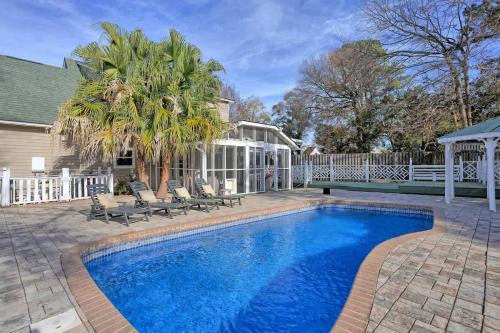 Whitemarsh Island House | Family & dog-friendly house w pool & entertainment galore! Halfway to Downtown Savannah and Tybee Beach