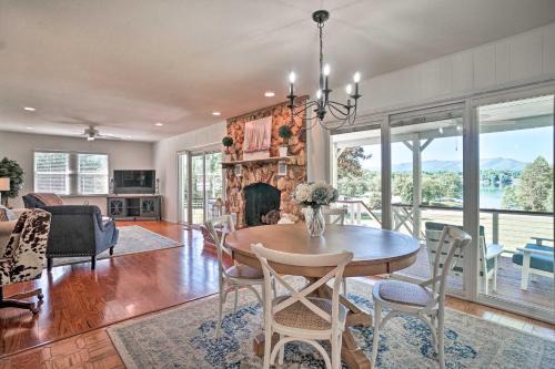 Hayesville House | Hayesville Lake Getaway w/Balcony & Mtn Views!