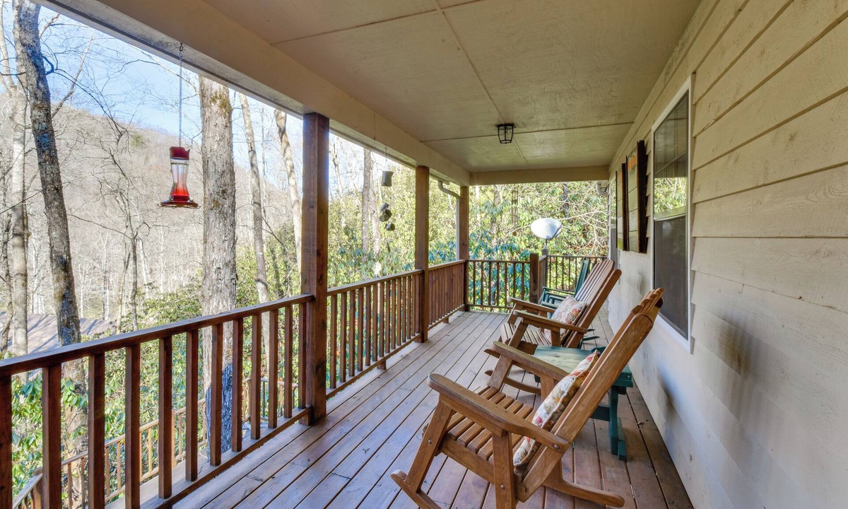 Topton Cabin | Hot Tub & Streamside Bliss! Topton Mtn Haven