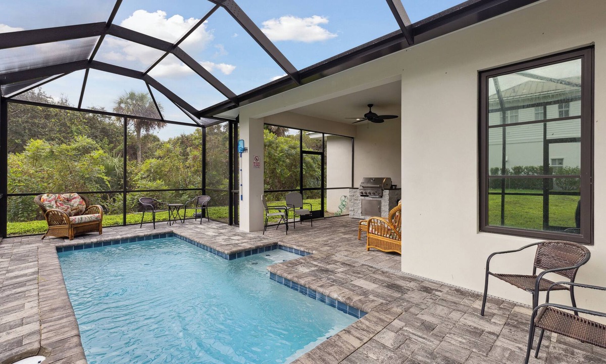 Fort Pierce House | Huge Family Beach House W/New Pool, Outdoor Grill, & Patio! 🌊