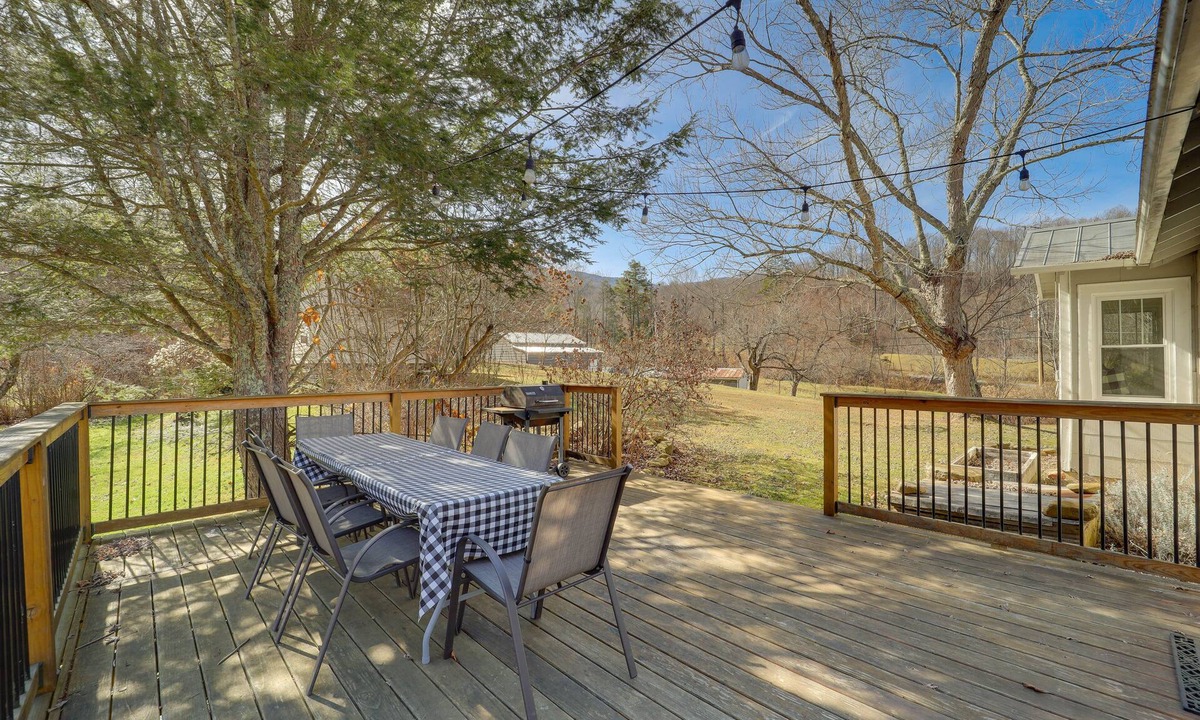 Roan Mountain House | Idyllic Home on 26-Acre Farm in Blue Ridge Mtn