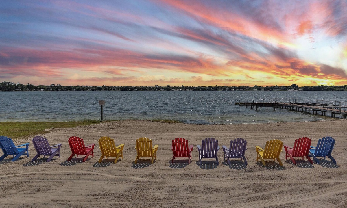 Sylvan Shores Apartment | Lake Blue Resort - #7. - *Waterfront, Sandy Beach, boat slips, heated pool