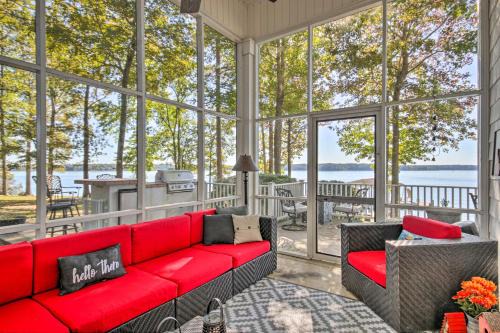 Cross Hill House | Lakefront Paradise w/Fire Pit - Dogs Welcome!