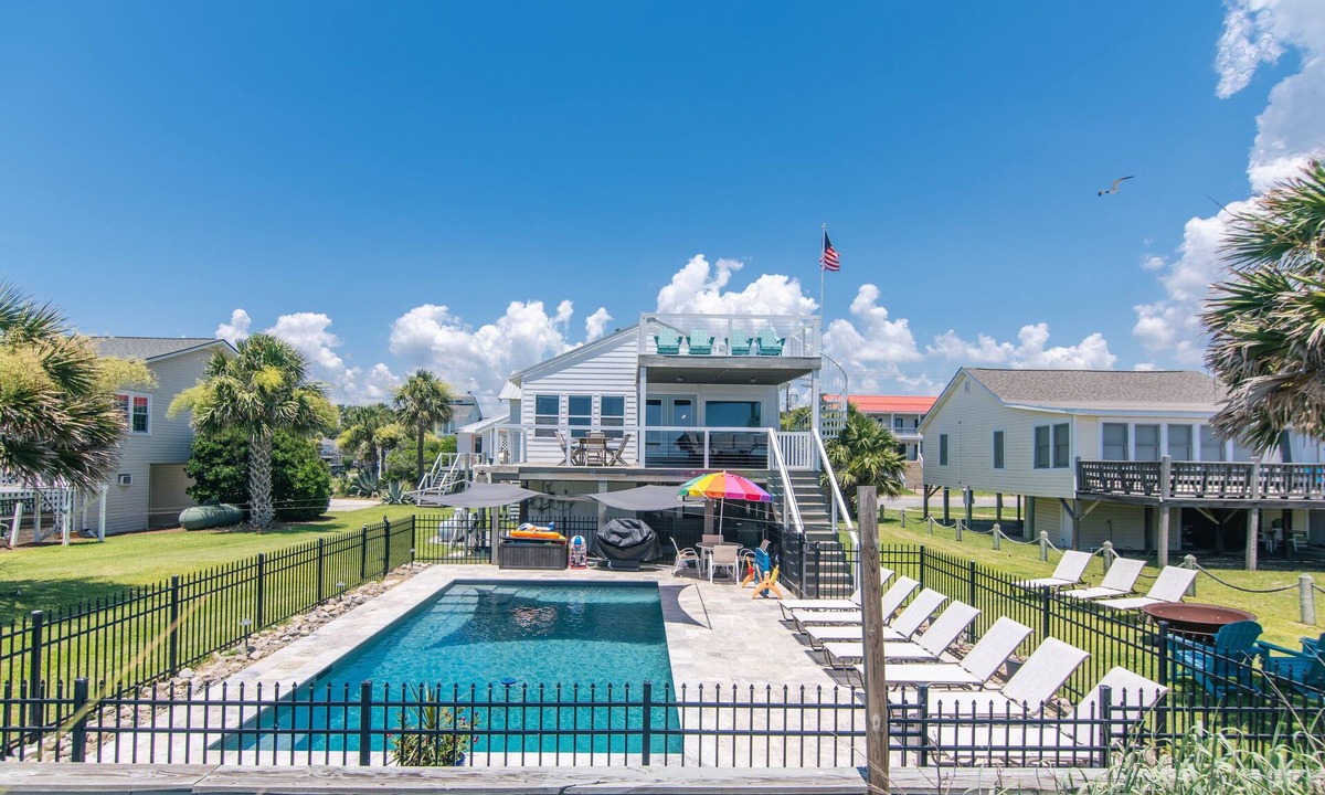 Edisto Island House | Marysol Main - Edisto Oceanfront w/Private Pool, 5BR, Stunning Views!