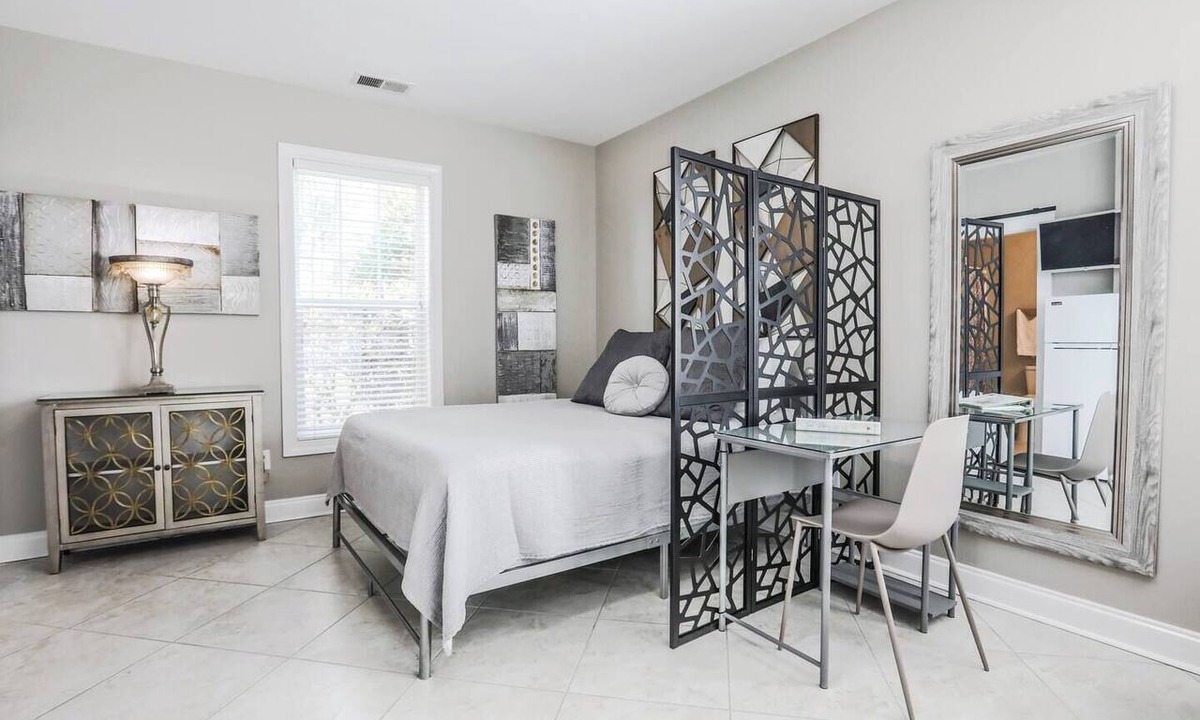 Carolina Forest Condo | Modern Gray Studio Steps to Pool Myrtle Beach SC