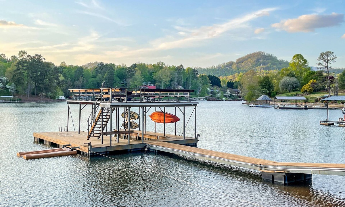 Elf House | Mountain Lake House w/private dock, stunning views