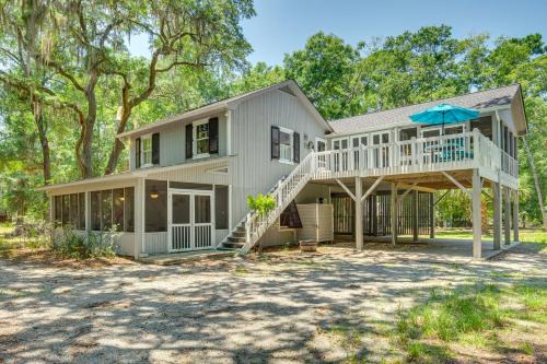 Edisto Island House | Near Edisto Beach State Park: Home w/Lanais!