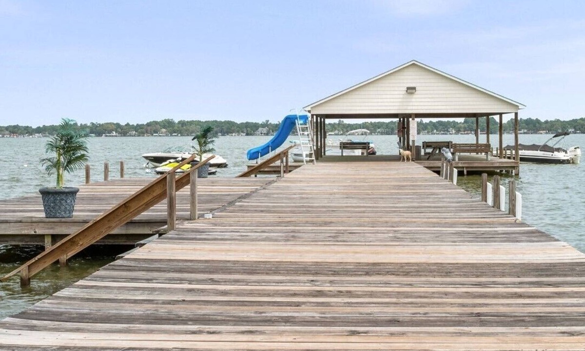 White Lake House | Newly Furnished! Relax in style in this charming townhome with lake access!