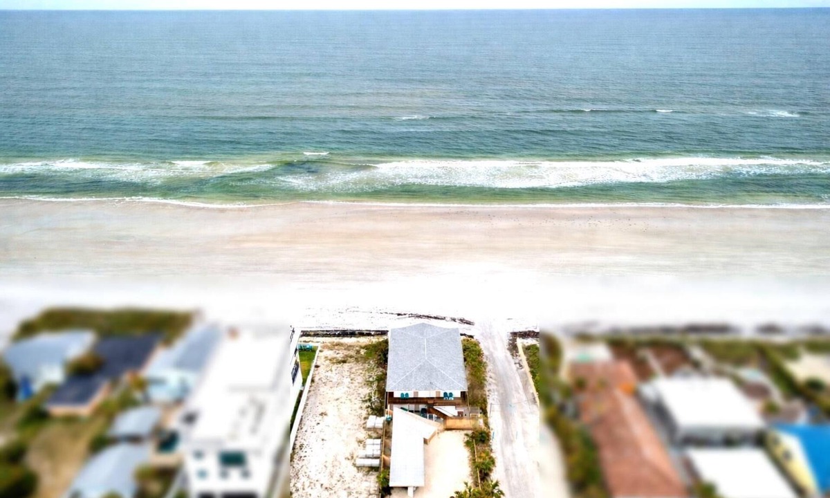 New Smyrna Beach House | OCEAN FRONT ENTIRE HOUSE 4-Individual Units - Angel Inn the Sand PET FRIENDLY!