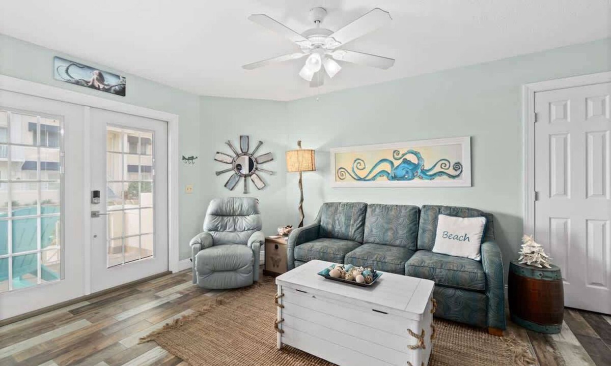 Cape Caneveral Beach Gardens Condo | Oceanfront Resort Style | Heated Pool | 1 Bed+Flex