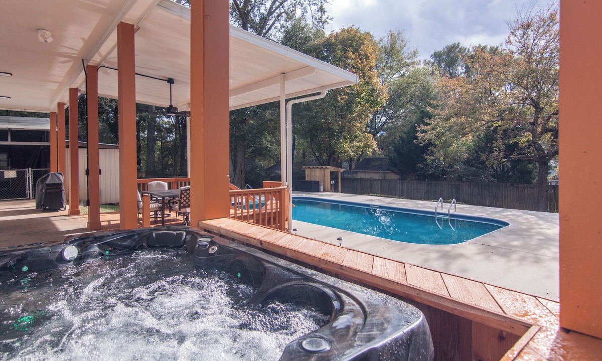 Anderson House | Pool + Hot Tub Oasis and Coastal Vibes Near AU