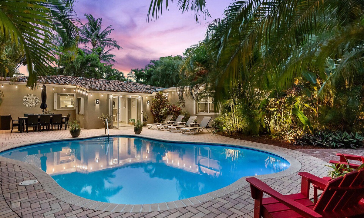 Poinsettia Heights House | Private Tropical Escape Near Fort Lauderdale Beaches & Dining!
