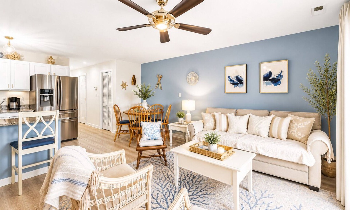 Little River Condo | Quiet Coastal Getaway King Bed Pools Private Balcony Near Beach Sleep 6