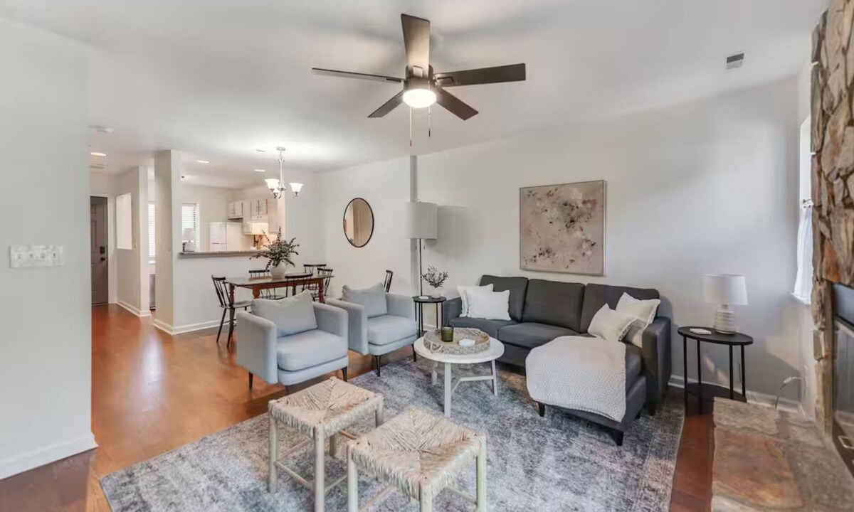 Raintree House | Quiet retreat, 2-bedroom 2.5 bath townhome with private golf course views
