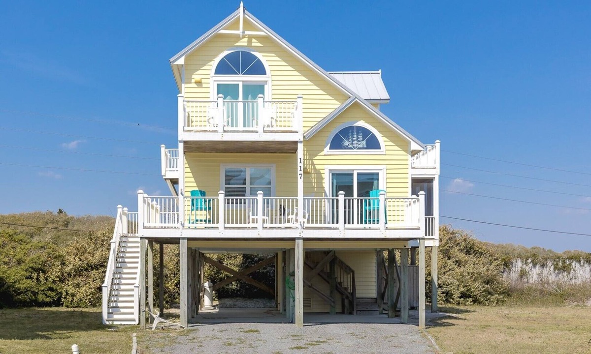 Village of Stump Sound House | Sand Dancer - 3BR, 3BA Home in Village of Stump Sound (Com. Pool and Tennis)