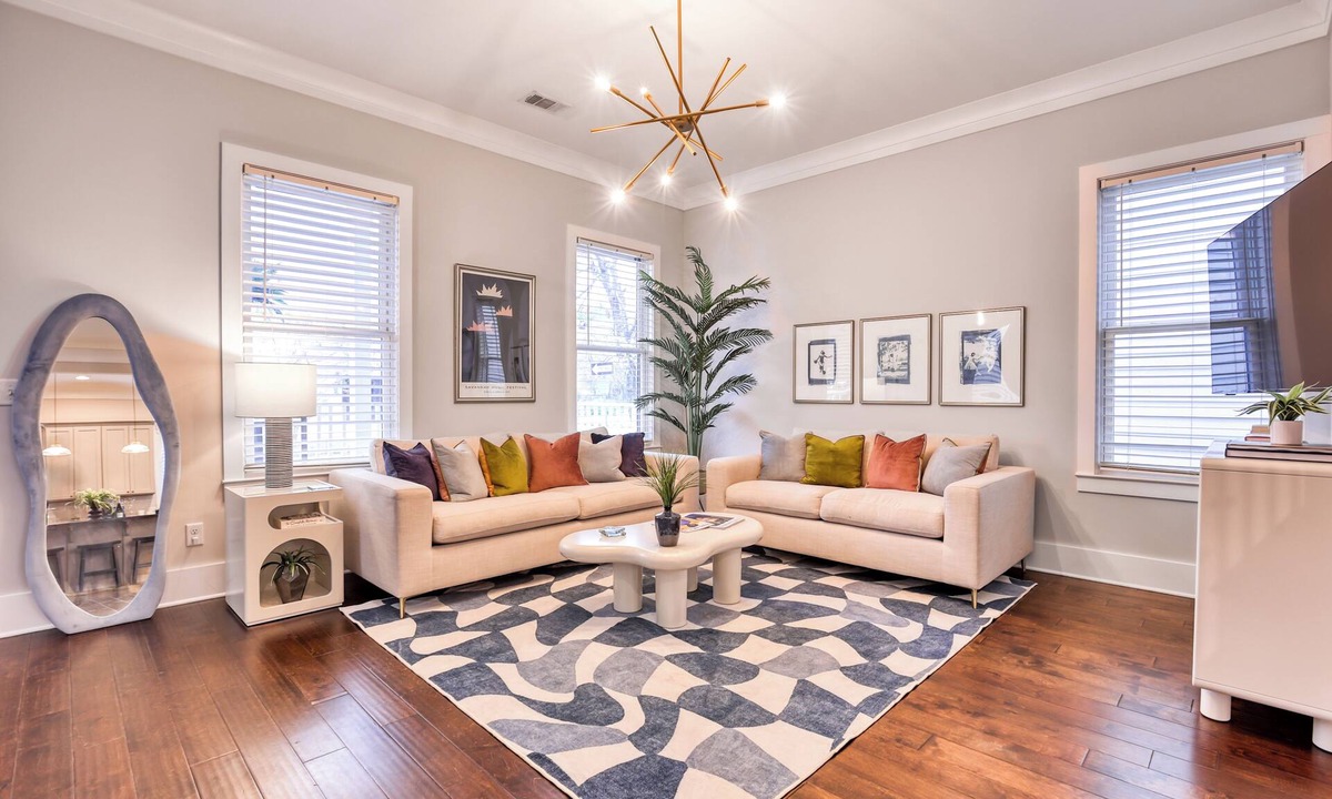 Midtown House | Savannah Escape Near Forsyth with Fire Pit & Private Parking