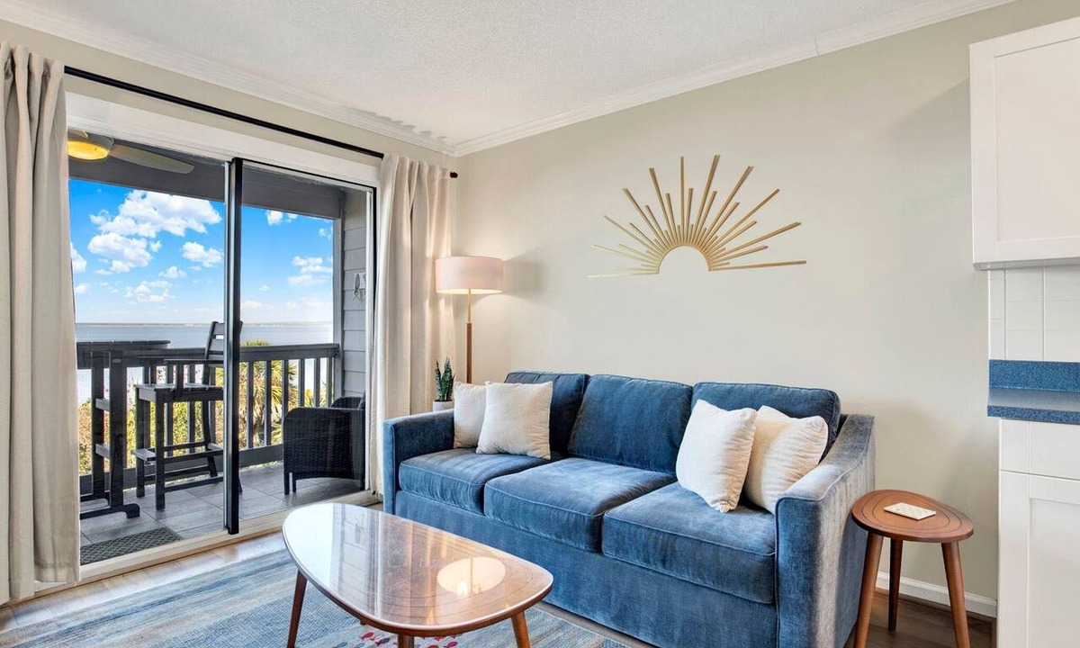 Tybee Island Condo | Serene Tybee Retreat with Ocean Views | Heated Pool Access