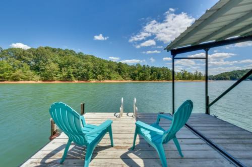 Anderson House | Spacious Lake Hartwell Home w/Private Boat Dock!