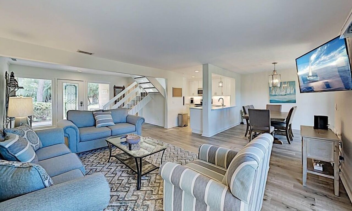 Sea Pines Condo | Spectacular Views of the 9th Fairway at Atlantic Dunes!