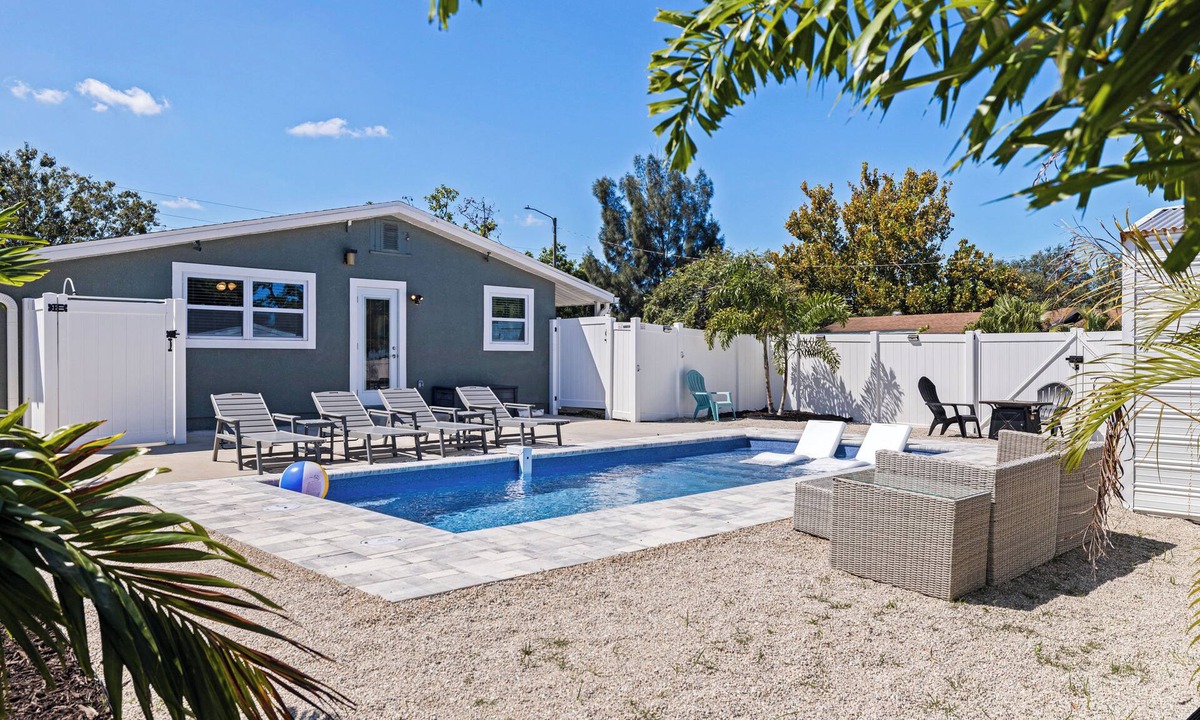St. Petersburg House | Stylish St Pete Vacation Home w/Private Pool!