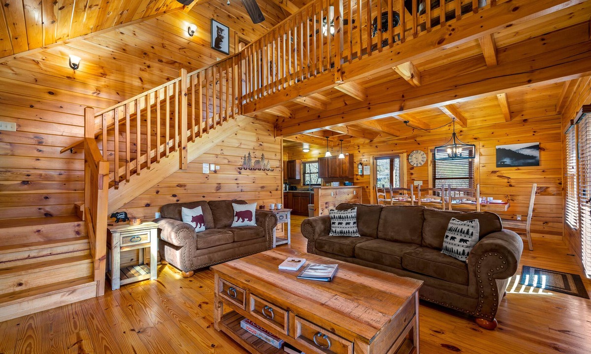 Sevierville Cabin | Summer Specials! Beautiful Cabin with Hot Tub, Arcade, Pool Table & Game Room