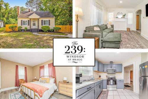 Terry Sanford House | The 239 Windsor Modern 2BR Bragg VA FSU