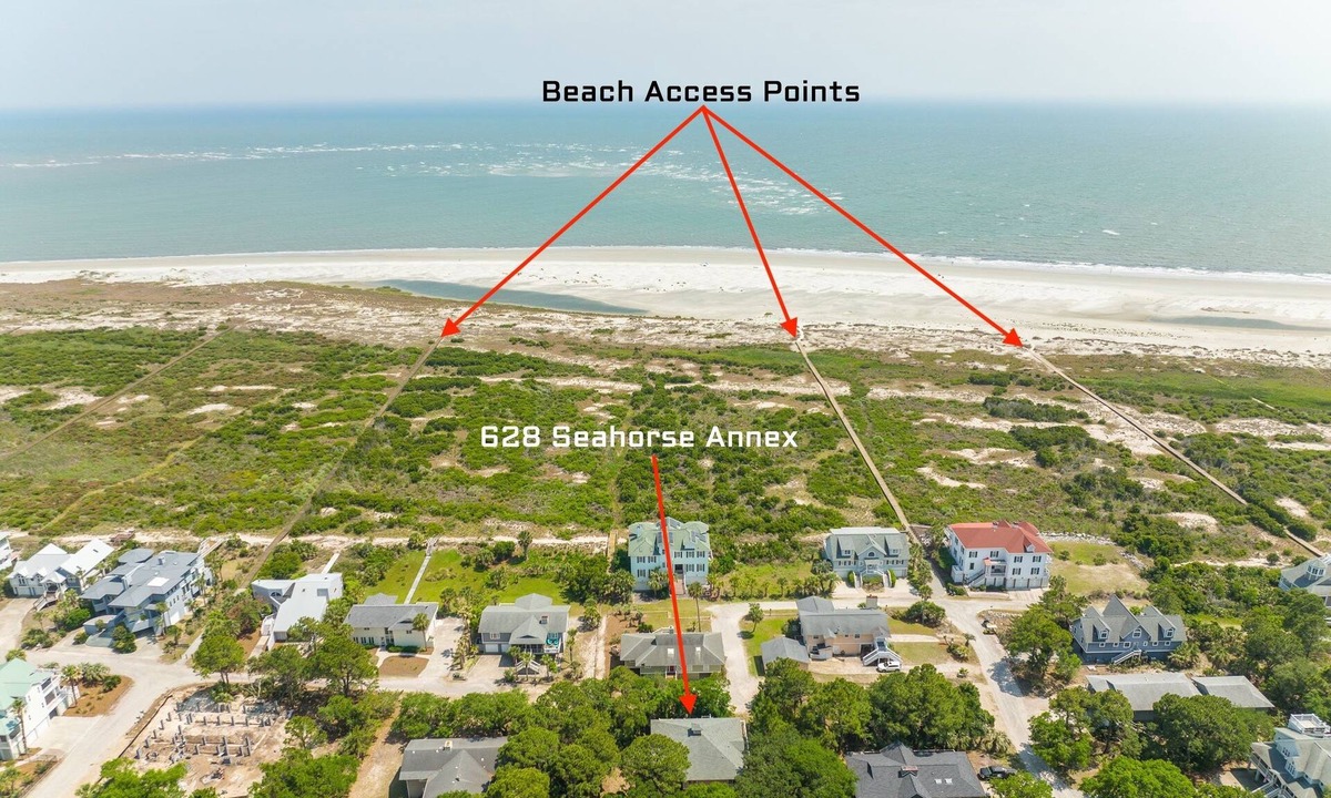Saint Helena Island House | Tropical, Oceanview, Golf cart & Bikes, super clean, a Fripp Island favorite