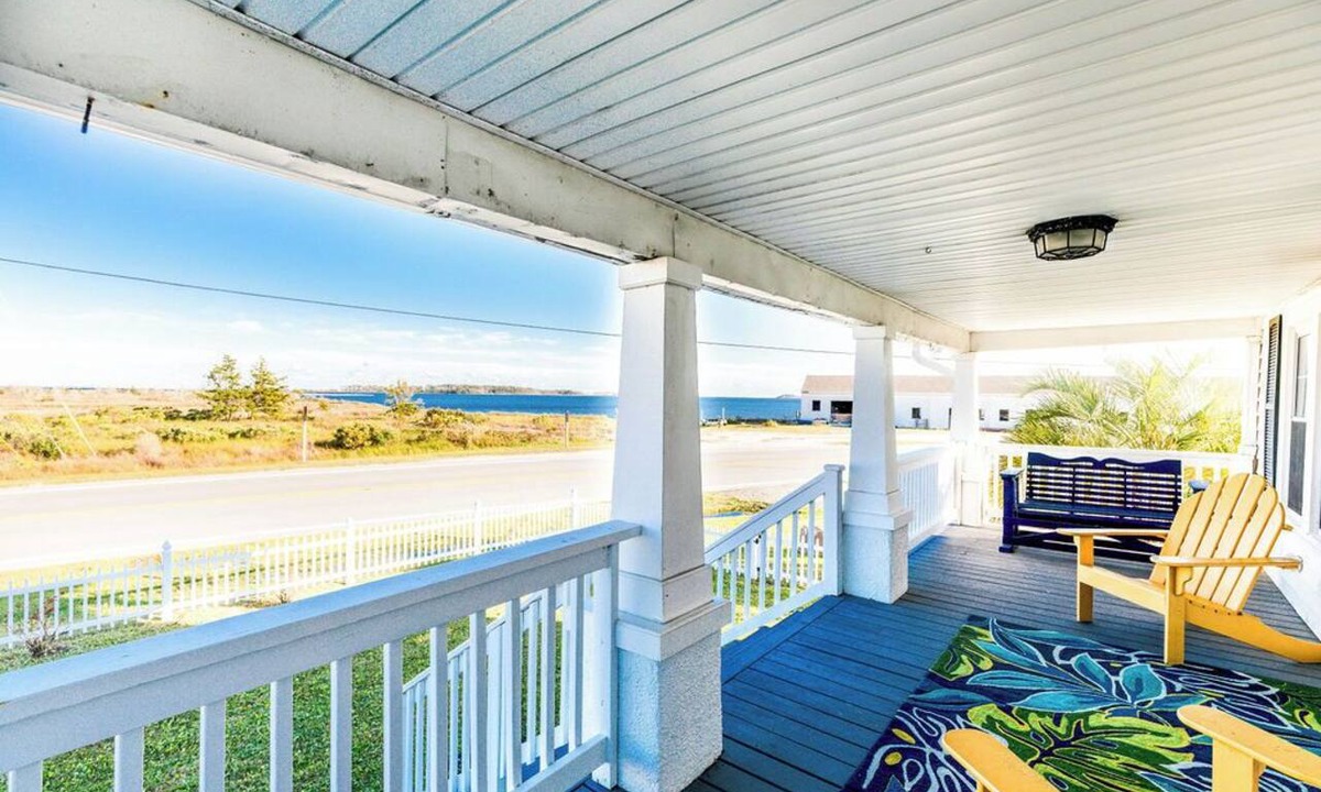 Carteret County House | Water View & Access, Game Room~Sunrise~Beach~Kayak Fishing Sleeps 6