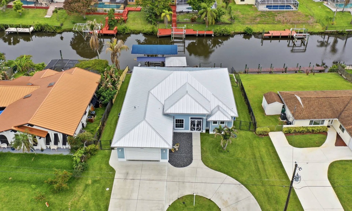 Port Saint Lucie House | Waterfront Home - Dock, Boat Lift & Close to Beach