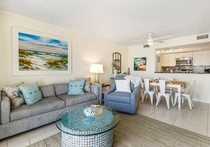 Oceanfront condo with balcony, pool, updated interior