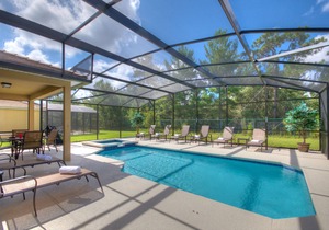 South Facing Pool/Spa, 8 Mins To Disney, 5 Beds Luxury/Spacious, Not overlooked