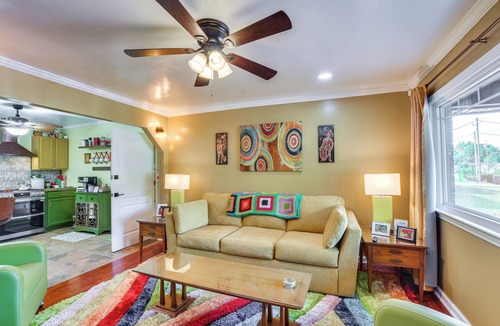 Pine Forest House | 1 Mi to Fort Bragg: Family Home w/Backyard