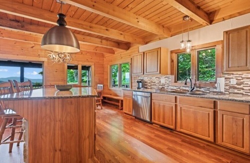 Waynesville Cabin | 1 Sweet View - 4 BR, 3.5 BA, Hot Tub, VIEWS!